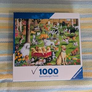 ⭐ Ravensburger At The Dog Park 1,000-piece Puzzle